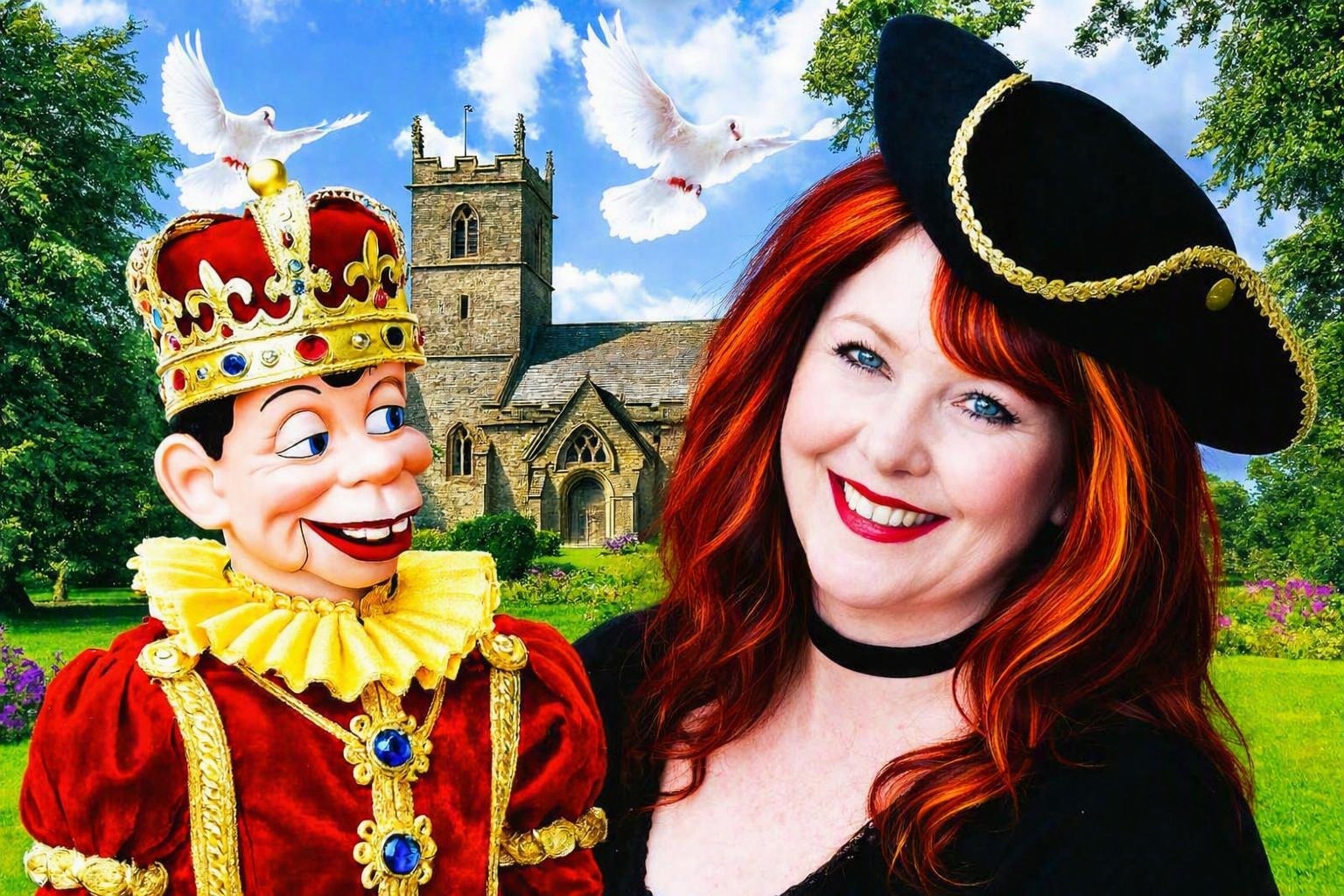 MISS MERLYNDA AND HER CHEEKY CHATTY PUPPETS